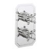 Crosswater Belgravia Crosshead Slimline 1 Outlet Concealed Thermostatic Shower Valve