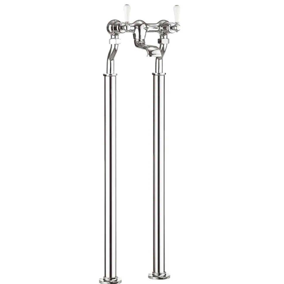 Crosswater Belgravia Lever Floor Standing Bath Filler