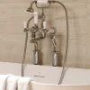 Crosswater Belgravia Lever Floor Standing Bath Shower Mixer with Handset Kit