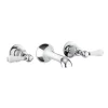 Crosswater Belgravia Lever 3 Hole Wall Mounted Basin Mixer