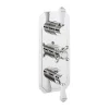 Crosswater Belgravia Lever Slimline 2 Outlet WRAS Approved Concealed Thermostatic Shower Valve