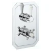 Crosswater Belgravia Lever Slimline 1 Outlet WRAS Approved Concealed Thermostatic Shower Valve