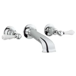 Crosswater Belgravia Lever Wall Mounted Bath Filler with Concealed Valves
