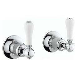 Crosswater Belgravia Lever Wall Mounted Bath Filler with Concealed Valves