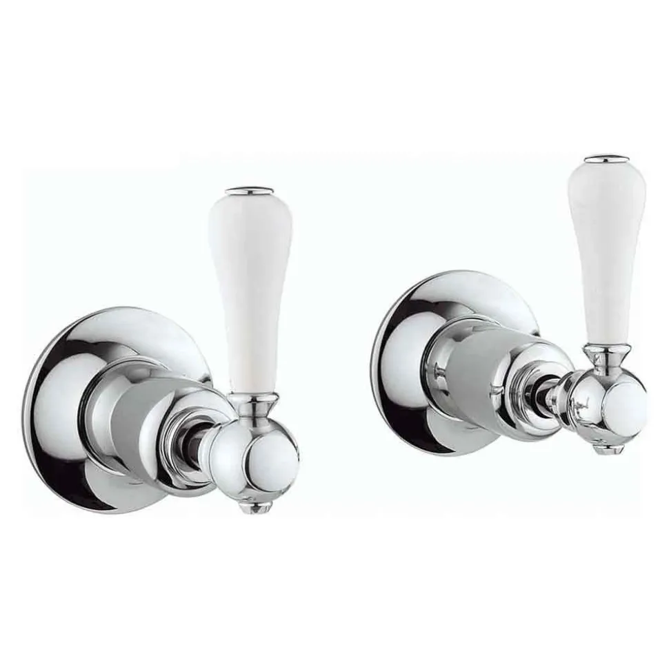 Crosswater Belgravia Lever Wall Mounted Bath Filler with Concealed Valves