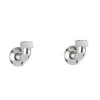 Crosswater Belgravia Wall Unions - Chrome