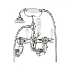 Crosswater Belgravia Wall Unions - Chrome