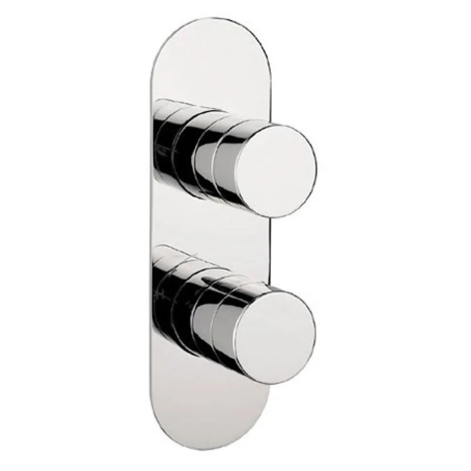 Crosswater Central 2 Outlet Concealed Thermostatic Shower Valve