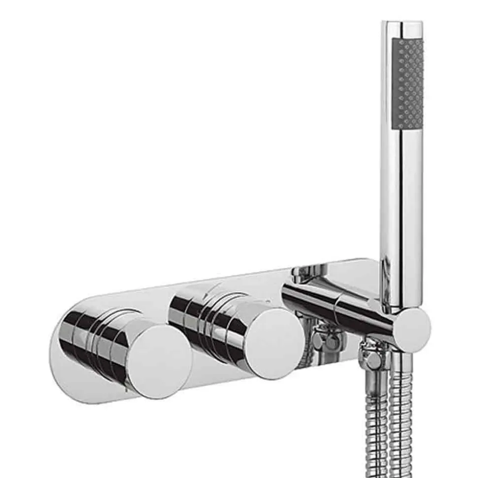 Crosswater Central 2 Outlet Concealed Thermostatic Shower Valve with Handset