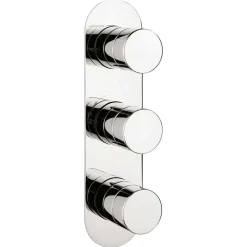 Crosswater Central 3 Outlet WRAS Approved Concealed Thermostatic Shower Valve