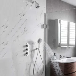 Crosswater Central 3 Outlet WRAS Approved Concealed Thermostatic Shower Valve