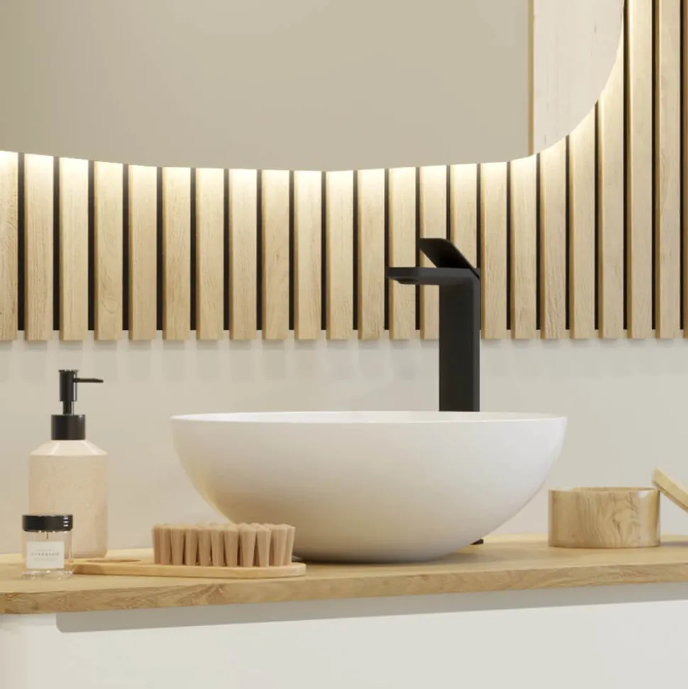 Crosswater Circus White Round Countertop Basin