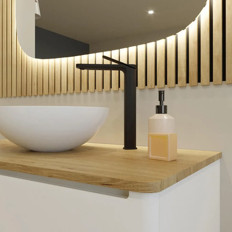 Crosswater Circus White Round Countertop Basin