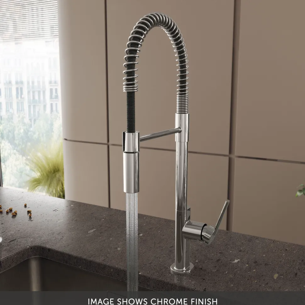 Crosswater Cucina Cook Industrial Style Single Lever Mono Kitchen Mixer Tap