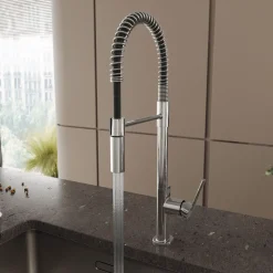 Crosswater Cucina Cook Industrial Style Single Lever Mono Kitchen Mixer Tap