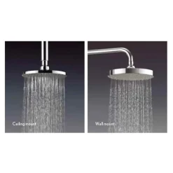 Crosswater Dial 225mm Fixed Shower Head