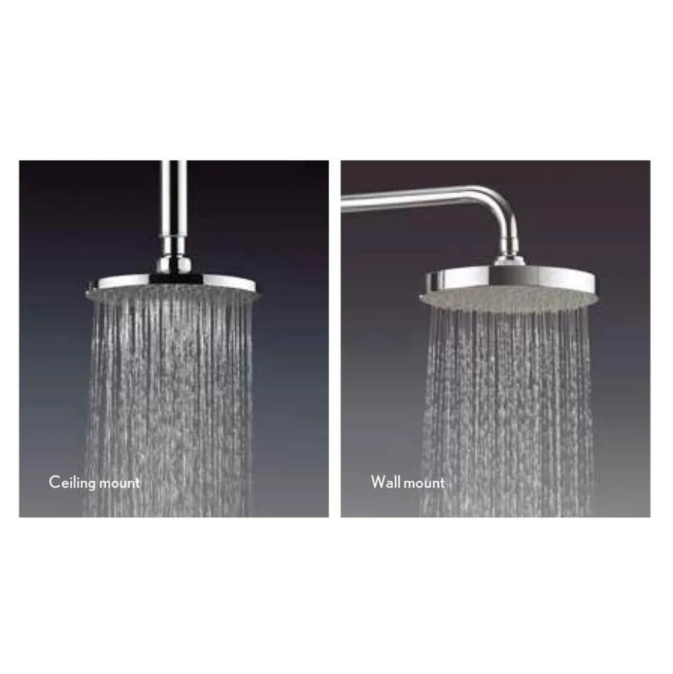 Crosswater Dial 225mm Fixed Shower Head