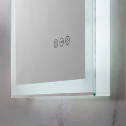 Crosswater Dune Steam Free LED Illuminated Mirror - 500 x 800mm