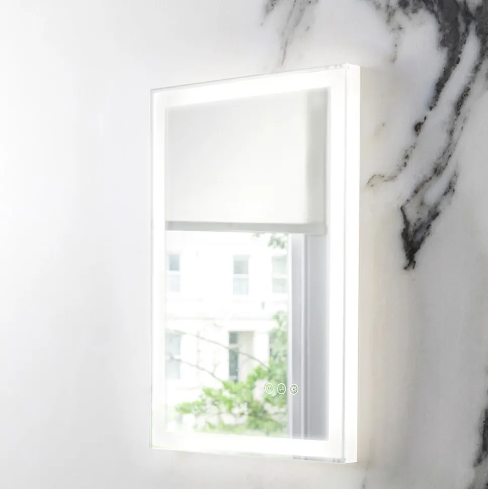 Crosswater Dune Steam Free LED Illuminated Mirror - 400 x 600mm