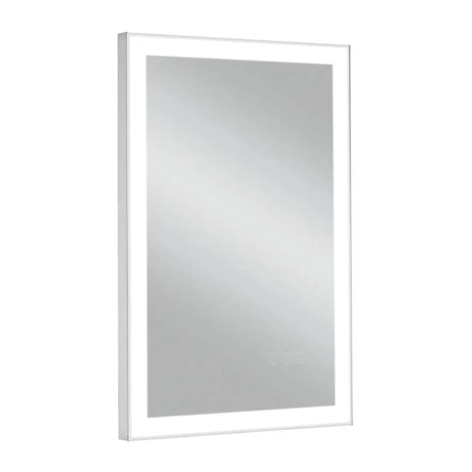 Crosswater Dune Steam Free LED Illuminated Mirror - 400 x 600mm