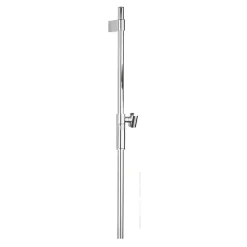 Crosswater Ethos Push Button Slide Rail Kit with Easy Clean Hose & 3 Mode Shower Handset
