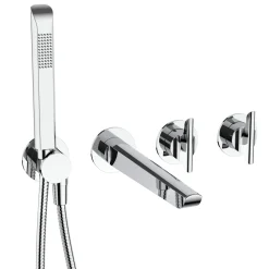 Crosswater Foile Module 2 Outlet Shower Valve, Bath Spout & Handset