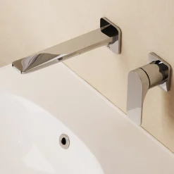 Crosswater Fuse 2 Hole Wall Mounted Basin Mixer Tap