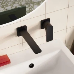 Crosswater Fuse 2 Hole Wall Mounted Basin Mixer Tap