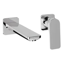 Crosswater Fuse 2 Hole Wall Mounted Basin Mixer Tap