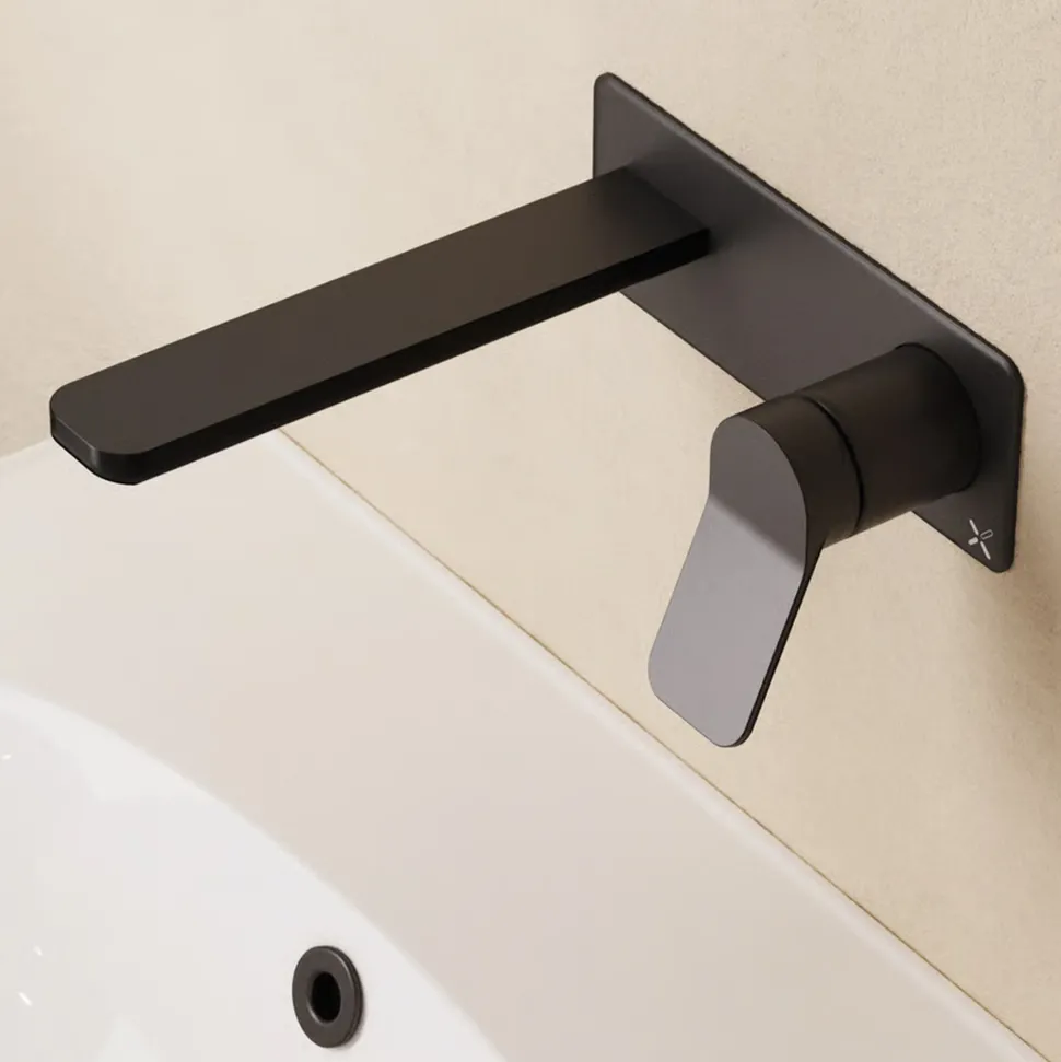 Crosswater Glide II Wall Mounted Basin Mixer Tap