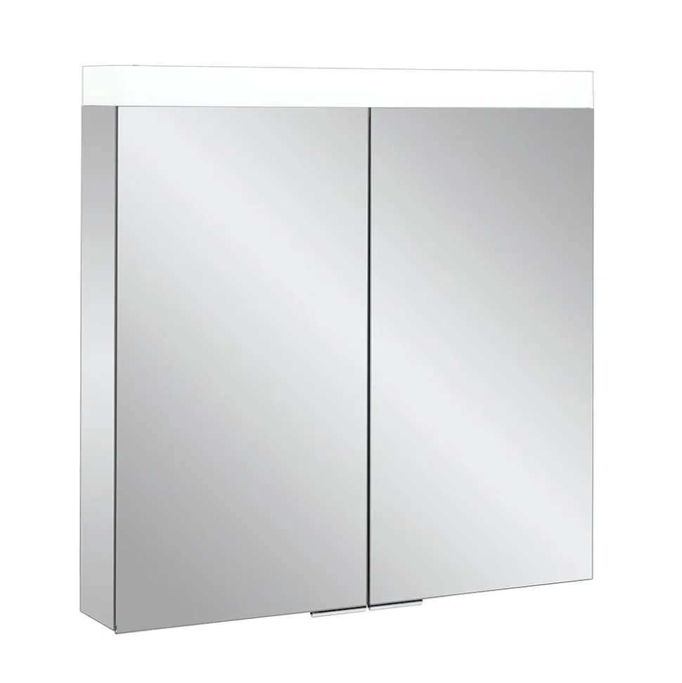 Crosswater Image Illuminated Mirror Cabinet with Shaver Socket & Colour Change LED's - 500, 700 & 900mm