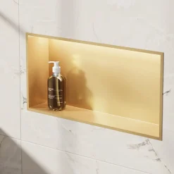 Crosswater Inset LED Illuminated Shower Niche - 610 x 305mm
