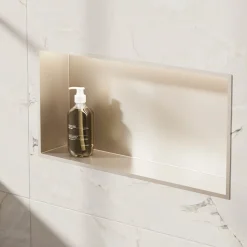 Crosswater Inset LED Illuminated Shower Niche - 610 x 305mm