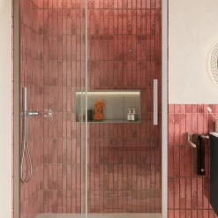 Crosswater Inset LED Illuminated Shower Niche - 610 x 305mm