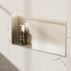 Crosswater Inset LED Illuminated Shower Niche - 610 x 305mm