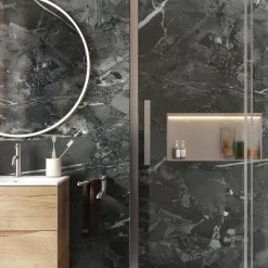 Crosswater Inset LED Illuminated Shower Niche - 610 x 305mm
