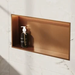 Crosswater Inset LED Illuminated Shower Niche - 610 x 305mm
