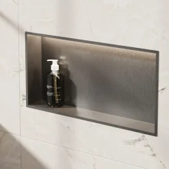 Crosswater Inset LED Illuminated Shower Niche - 610 x 305mm