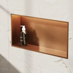 Crosswater Inset LED Illuminated Shower Niche - 610 x 305mm