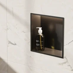 Crosswater Inset LED Illuminated Shower Niche - 305 x 305mm