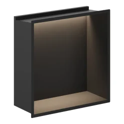 Crosswater Inset LED Illuminated Shower Niche - 305 x 305mm