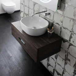 Crosswater Kai Lever Wall Mounted Basin Set with Cover Plate