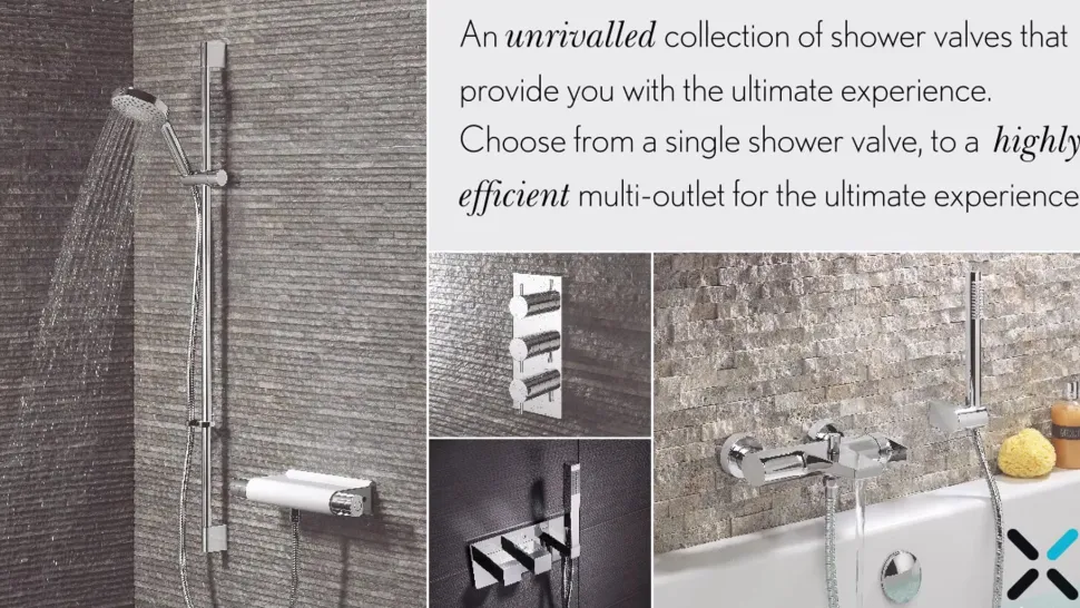 Crosswater Kai TMV2 & WRAS Approved Exposed Thermostatic Shower Valve