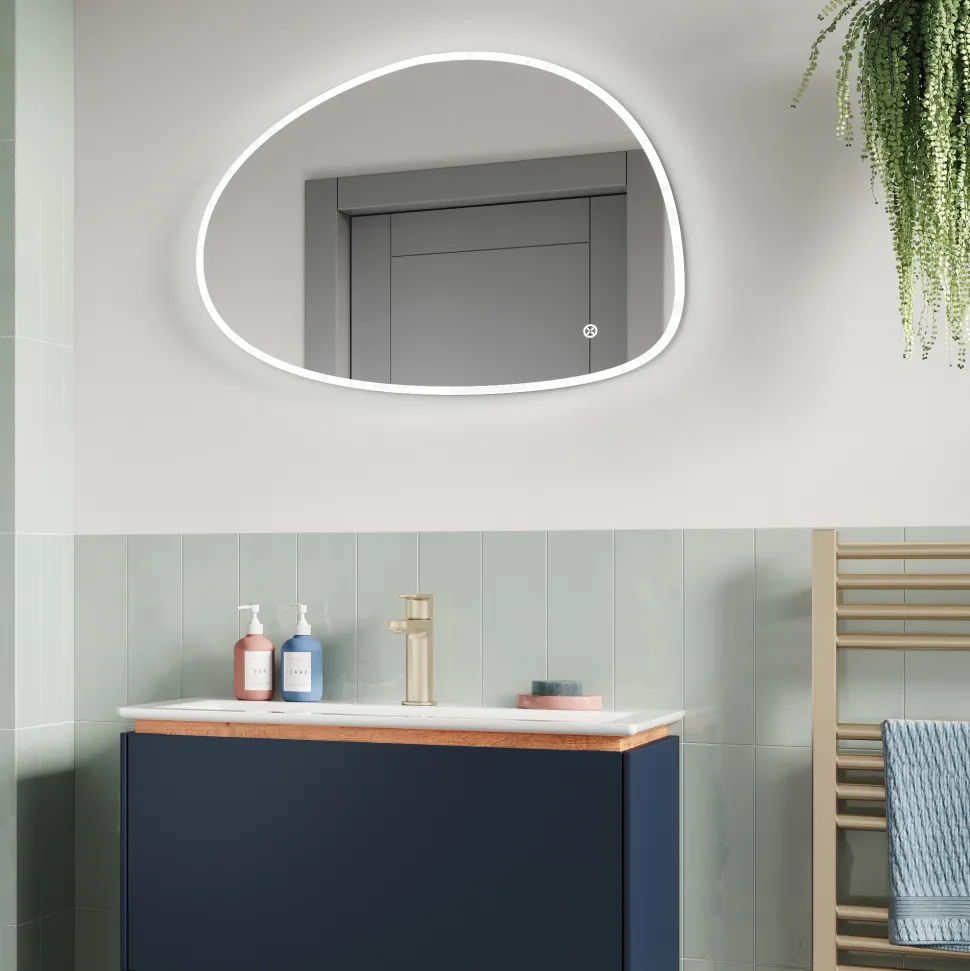 Crosswater Mada LED Illuminated Mirror with Demister Pad