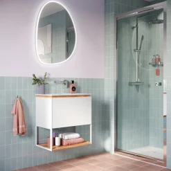 Crosswater Mada LED Illuminated Mirror with Demister Pad