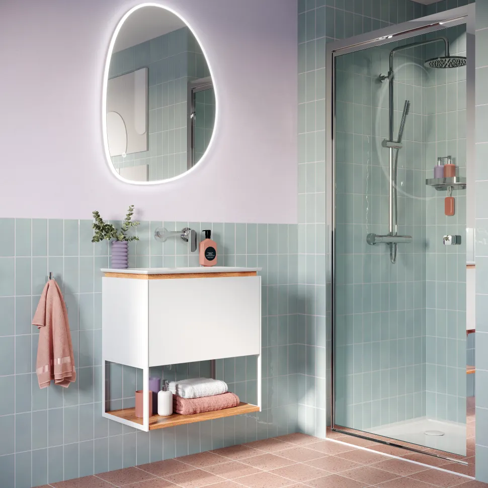 Crosswater Mada LED Illuminated Mirror with Demister Pad
