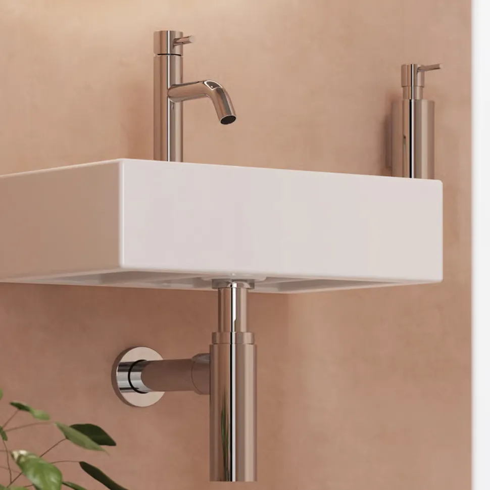 Crosswater Millennium Tall Bottle Trap with 400mm Pipe
