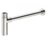 Crosswater Millennium Tall Bottle Trap - Brushed Nickel