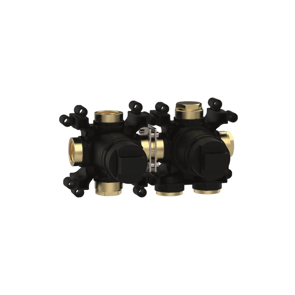 Crosswater Module 2 Outlet Concealed Thermostatic Shower Valve