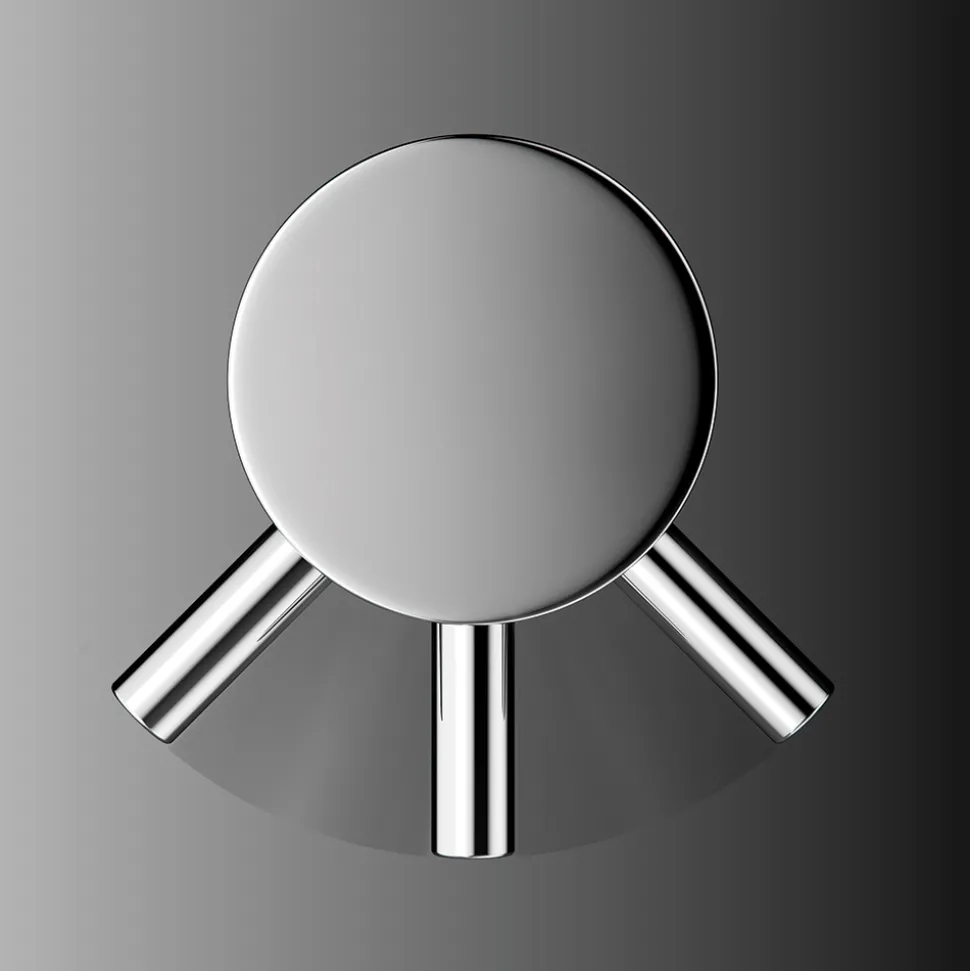 Crosswater MPRO Basin Mixer Tap with Knurled Detailing